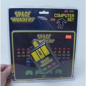 SPACE‎ INVADERS Computer Set USB Optical Mouse and Pad 50FIFTY NEW SEALED